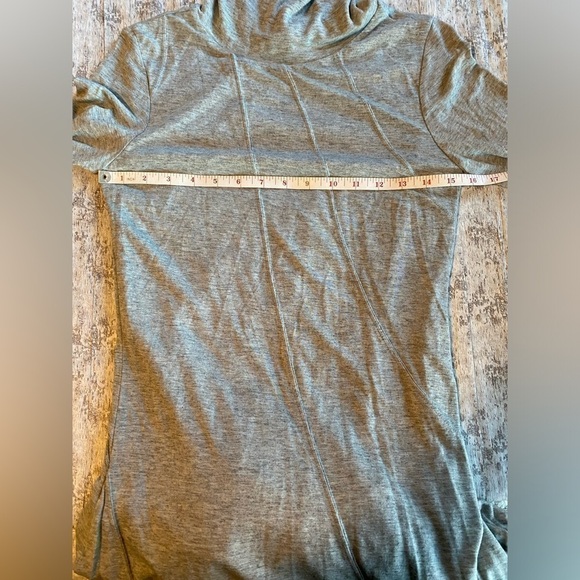 NEW w/TAGS DIESEL Turtleneck Bodycon Gray Visible Seams Balloon Bottom Dress XS - Picture 12 of 13